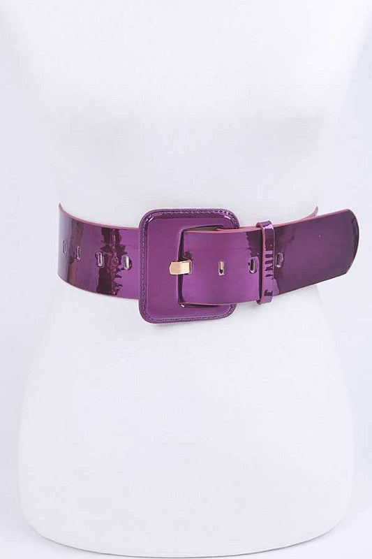 Metallic Fashion Belt