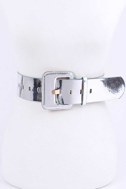 Metallic Fashion Belt